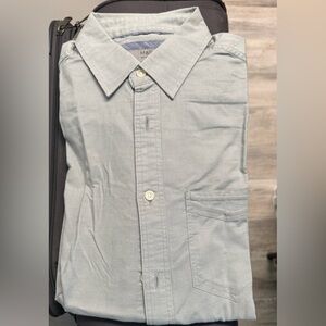 M&S Light blue Button-Up Shirt